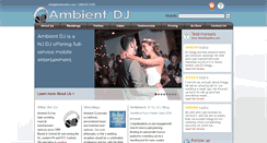 Desktop Screenshot of ambientdj.com