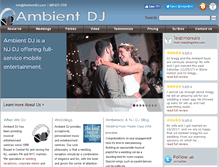 Tablet Screenshot of ambientdj.com
